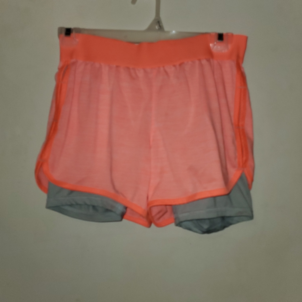 Pink and Gray Althetic Shorts